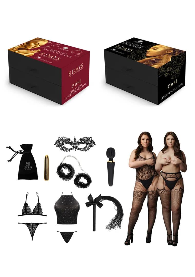 Le Désir by Shots Sexy Lingerie en Speelgoed Adventkalender - Plus Size