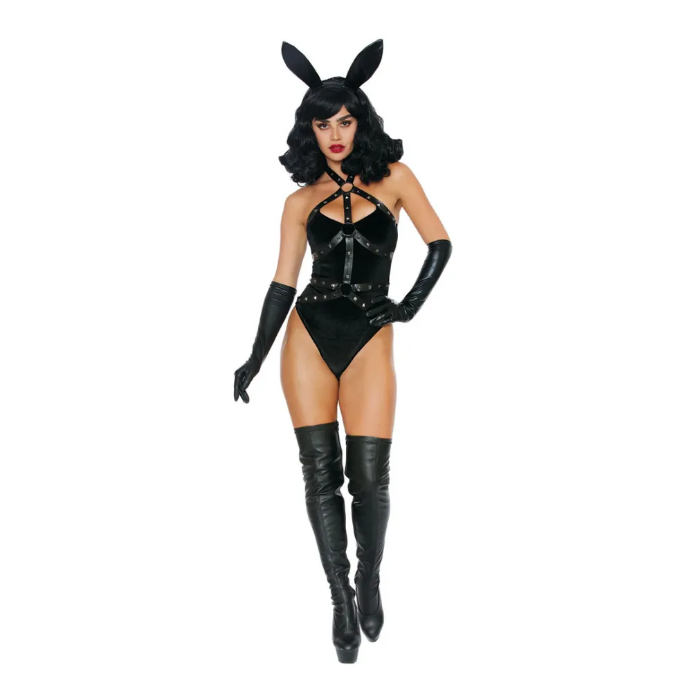 Dreamgirl Bad Girl Bunny - XL - Zwart
