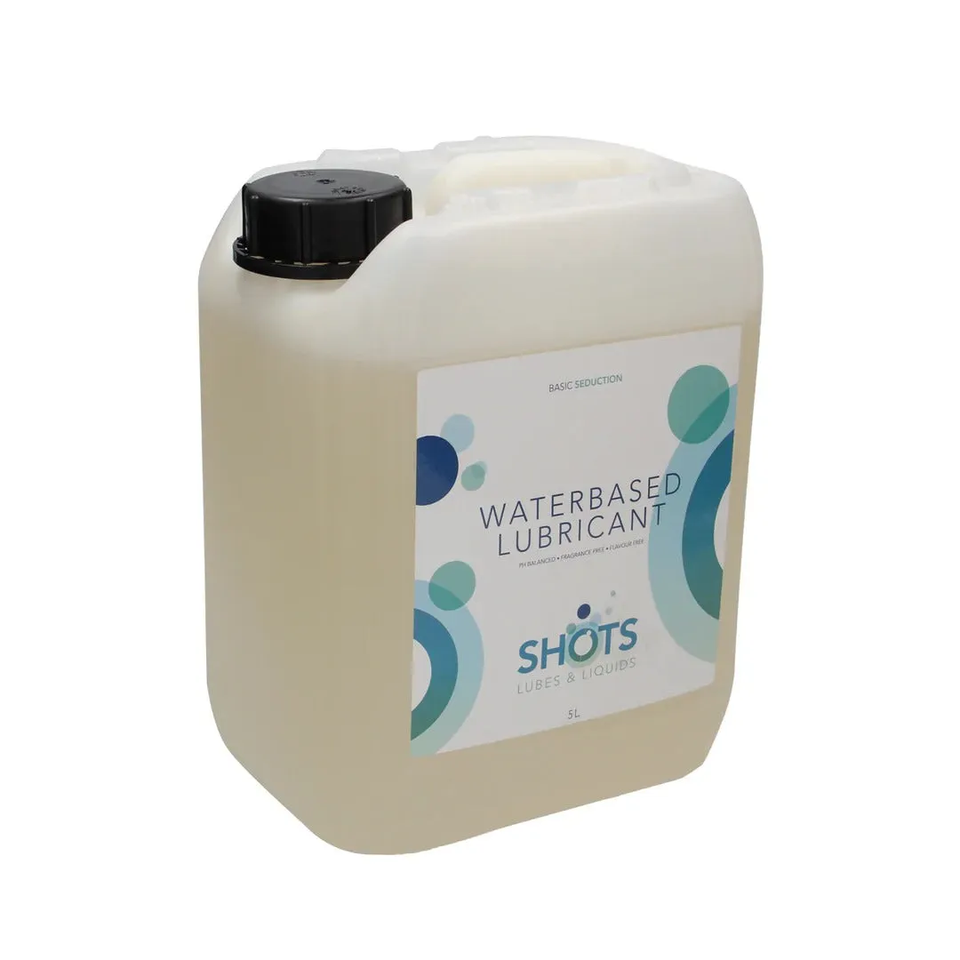 Shots Glijmiddel Waterbasis 5 Liter