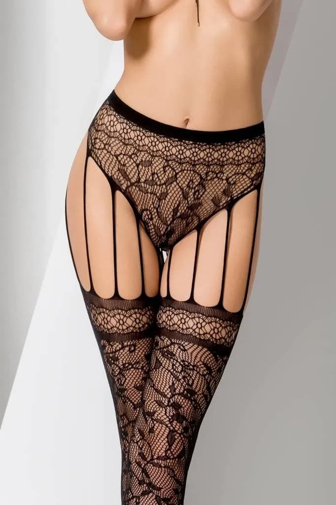 Passion zwarte strip panty