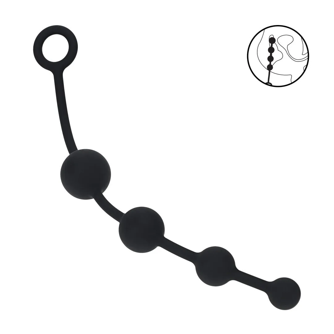 Levelz Gebogen Anale Kralen 29 cm