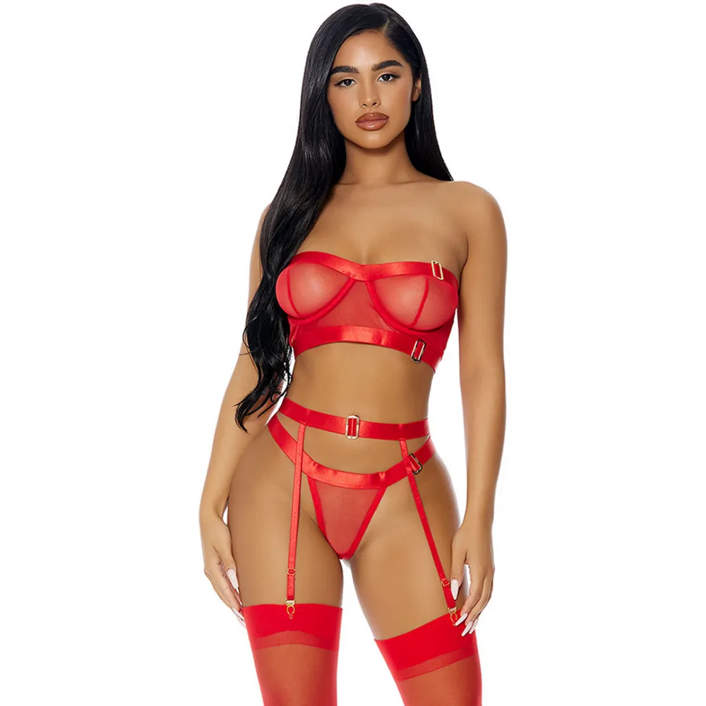 Forplay Good As Gold Lingerie Set - Lingerieset - S